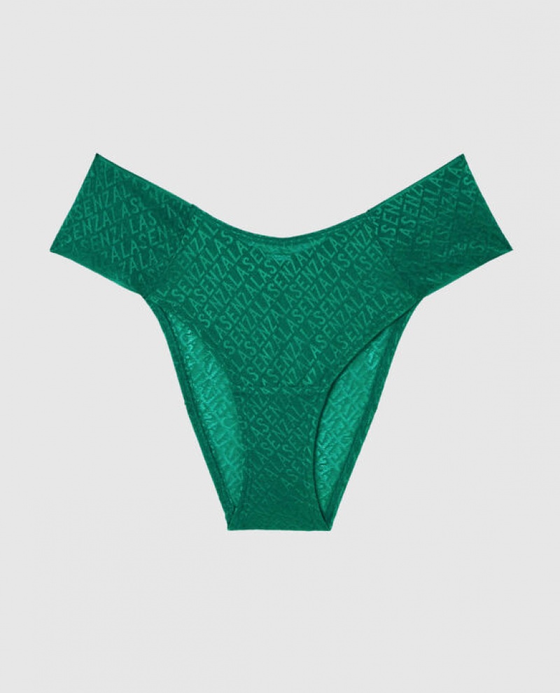 La Senza Bikini Panty Women Underwear Green | BzuNjdSh