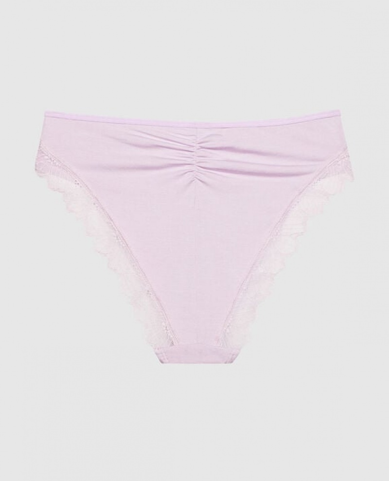 La Senza Bikini Panty Women Underwear Purple | sewLzuzO