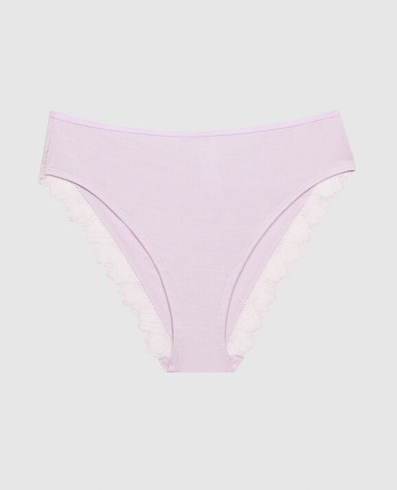 La Senza Bikini Panty Women Underwear Purple | sewLzuzO