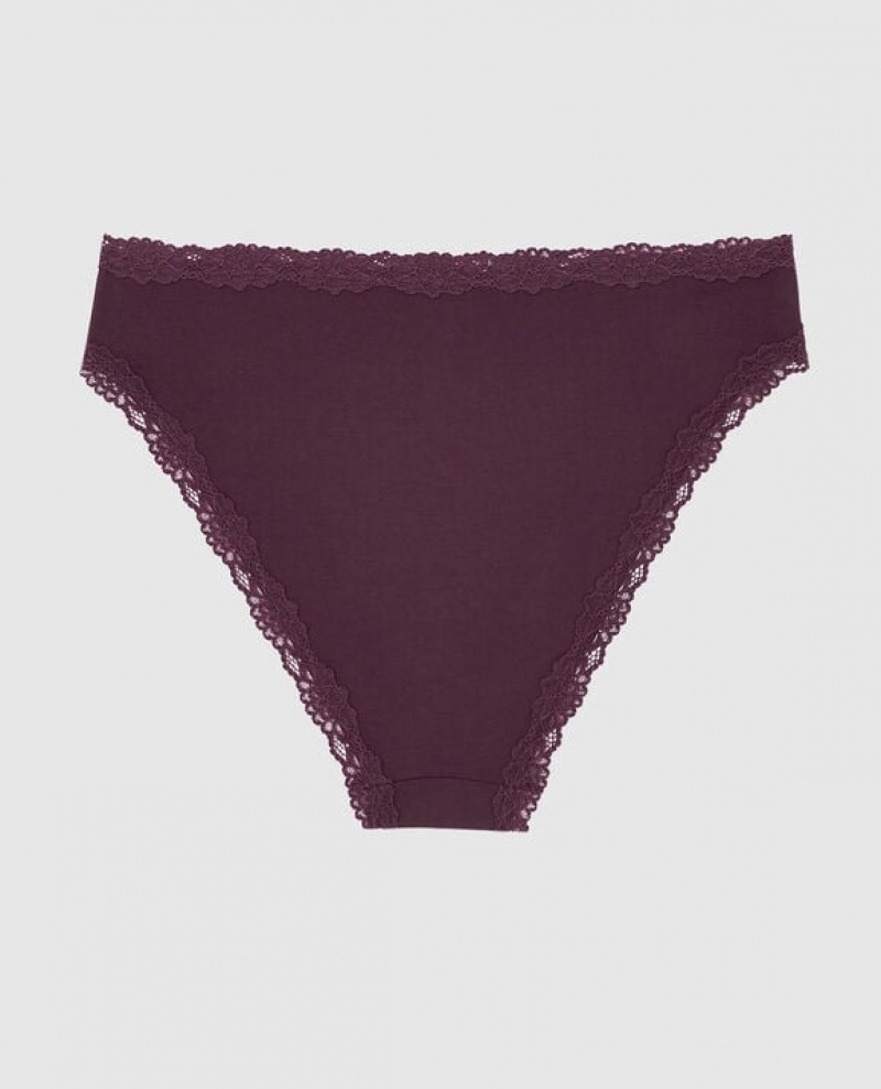 La Senza Bikini Panty Women Underwear Purple | wjhSN0Y5