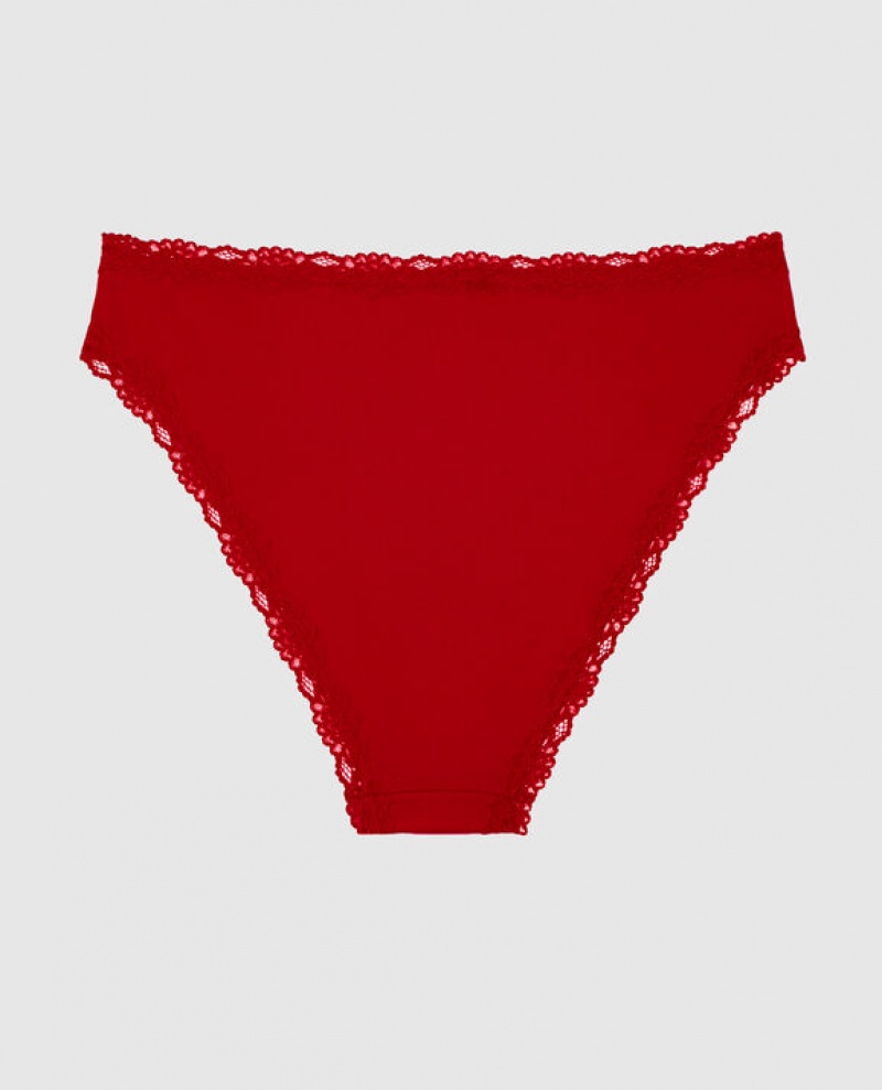 La Senza Bikini Panty Women Underwear Red | KqLKpwJj