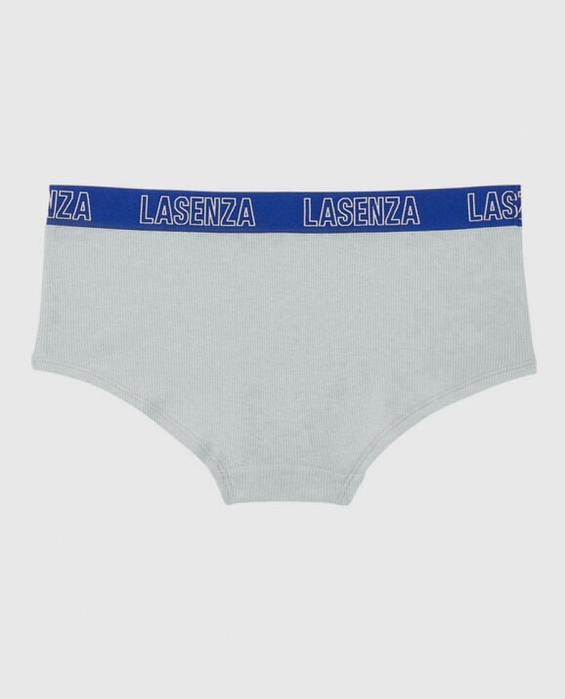 La Senza Boyshort Panty Women Underwear Grey | LDIguYlQ