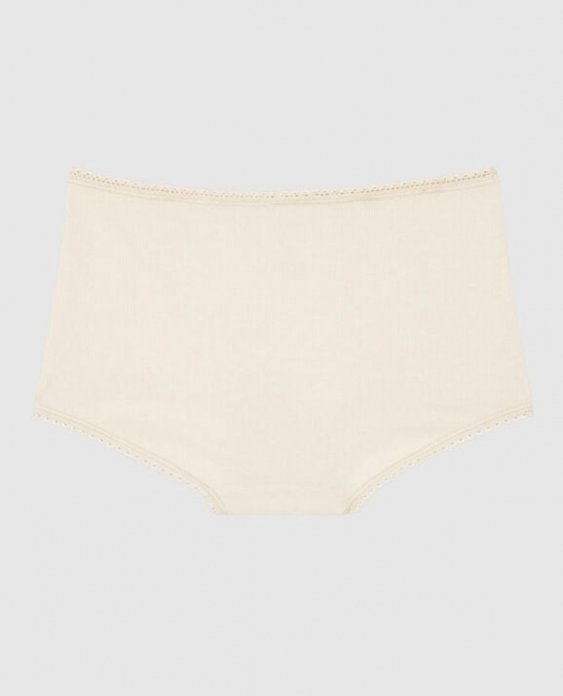 La Senza Boyshort Panty Women Underwear Pearl | TSNnZJWl