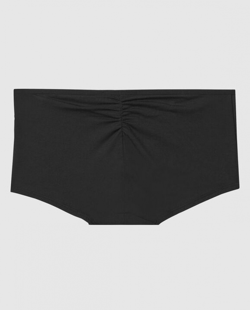 La Senza Boyshort Panty Women Underwear Black | lDPSnqJS