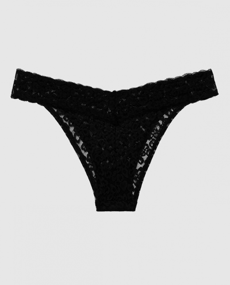 La Senza Cheeky Panty Women Underwear Black | B3ODy1LX