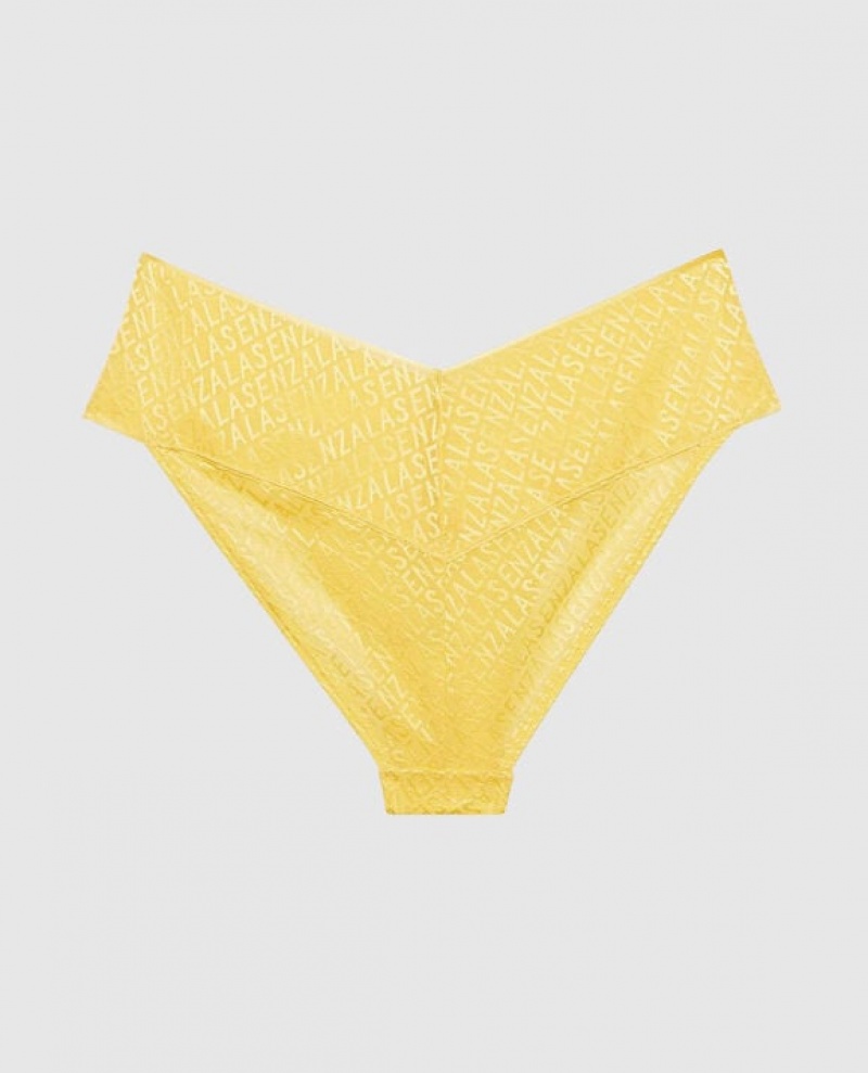 La Senza Cheeky Panty Women Underwear Cream | pclSP7tB