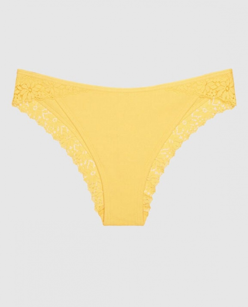 La Senza Cheeky Panty Women Underwear Cream | dCTUHyUR