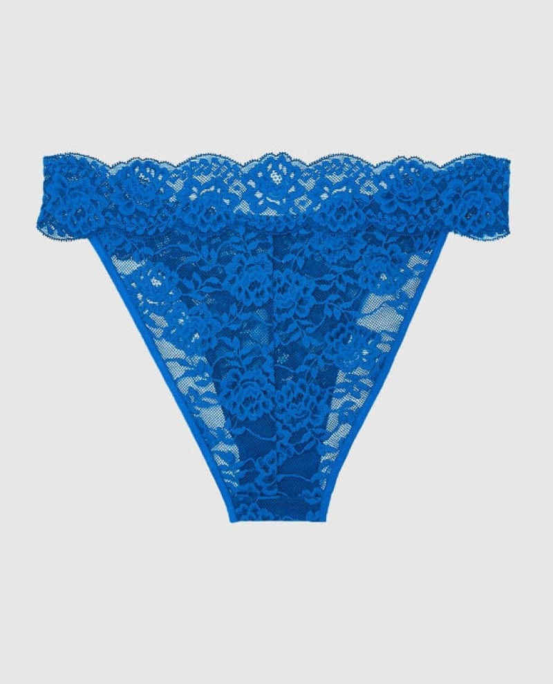 La Senza Cheeky Panty Women Underwear Deep Blue | 2VV19Ito