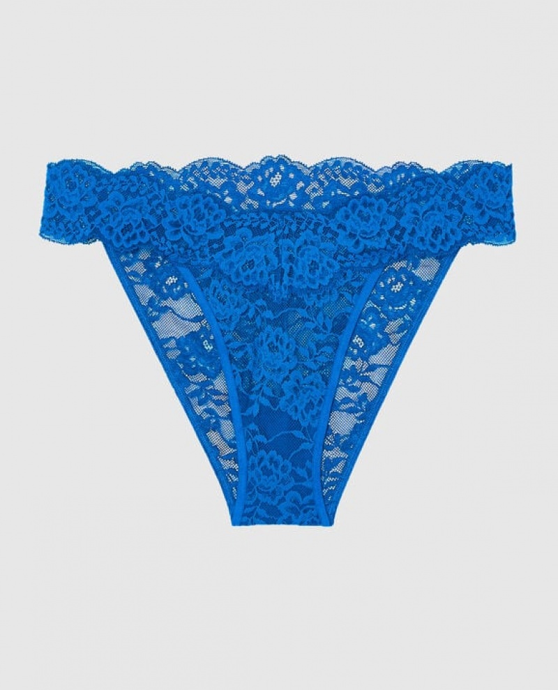 La Senza Cheeky Panty Women Underwear Deep Blue | 2VV19Ito