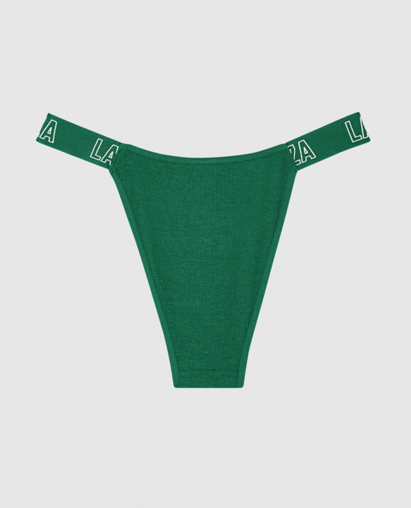 La Senza Cheeky Panty Women Underwear Green | sstUTngG