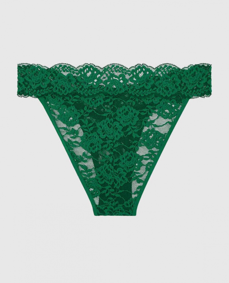 La Senza Cheeky Panty Women Underwear Green | ExjJ96oR