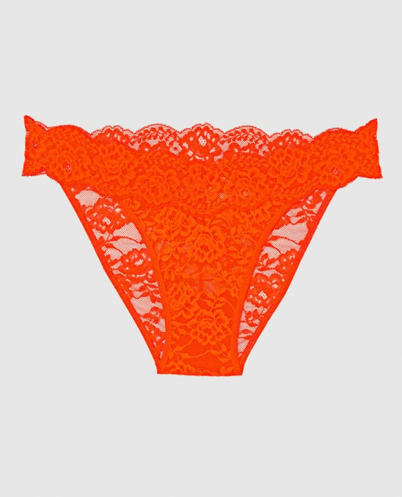 La Senza Cheeky Panty Women Underwear Hot Glow | sQuwM3zm