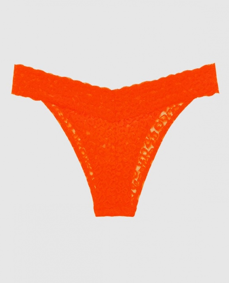 La Senza Cheeky Panty Women Underwear Hot Glow | QnZznlSJ