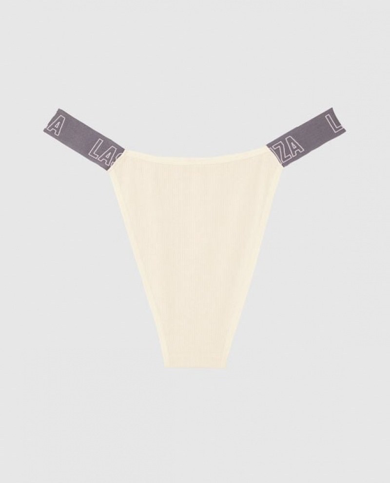 La Senza Cheeky Panty Women Underwear Pearl | km42EAxd