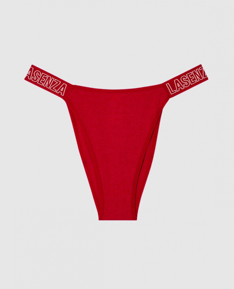 La Senza Cheeky Panty Women Underwear Red | aokiGVz3