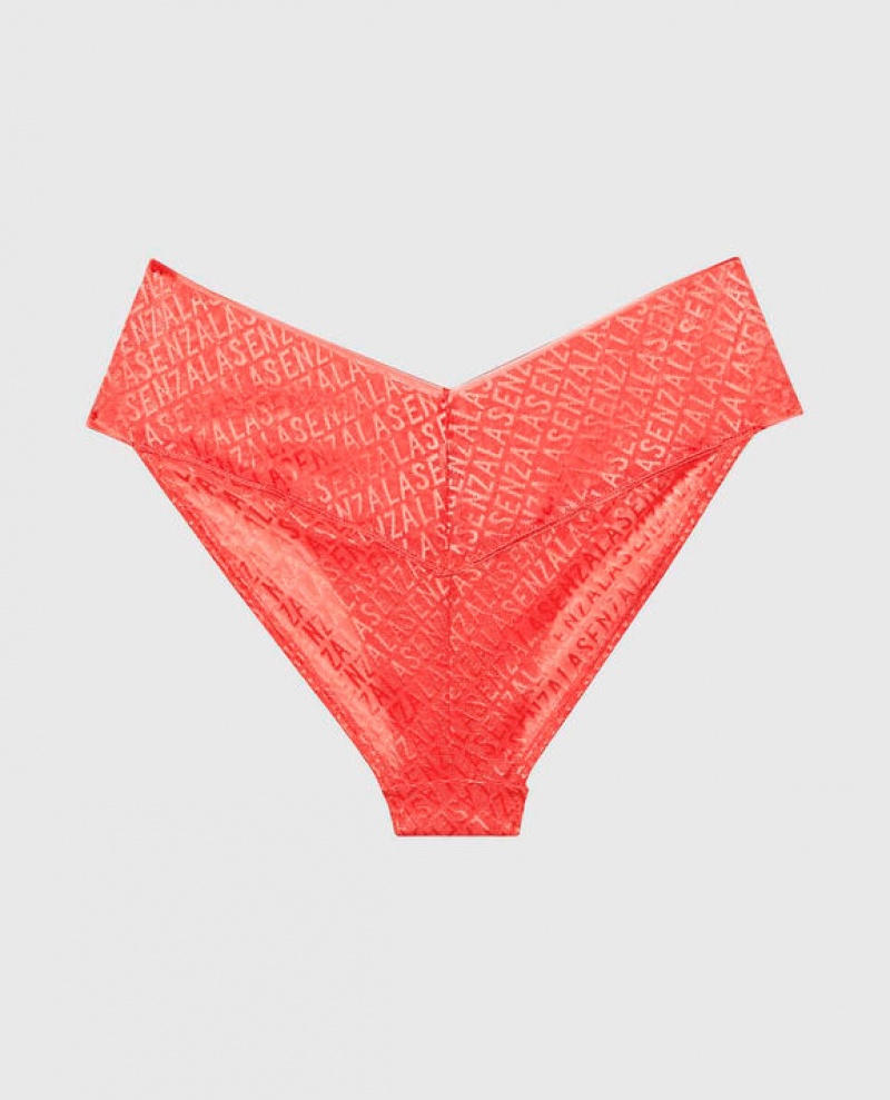 La Senza Cheeky Panty Women Underwear Red | 93lRVNrH