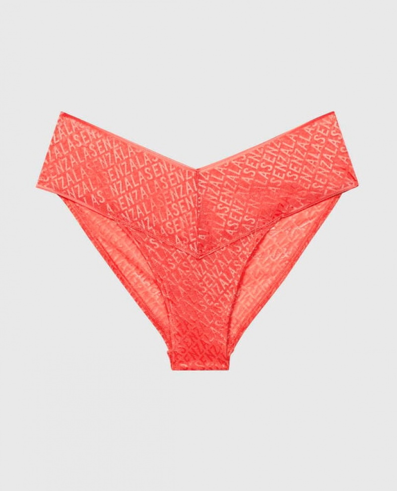 La Senza Cheeky Panty Women Underwear Red | 93lRVNrH