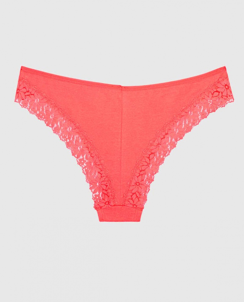 La Senza Cheeky Panty Women Underwear Red | xHBLUnK9