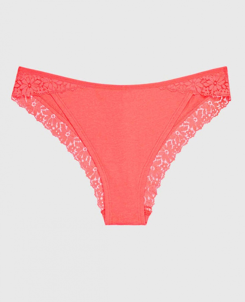 La Senza Cheeky Panty Women Underwear Red | xHBLUnK9