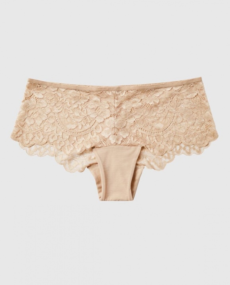 La Senza Cheeky Panty Women Underwear Rose Brown | tjJgjwY2