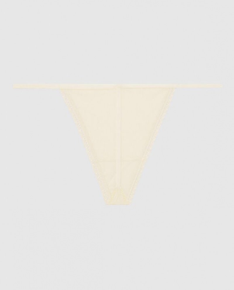 La Senza G-String Panty Women Underwear Pearl | rsCYhcEw