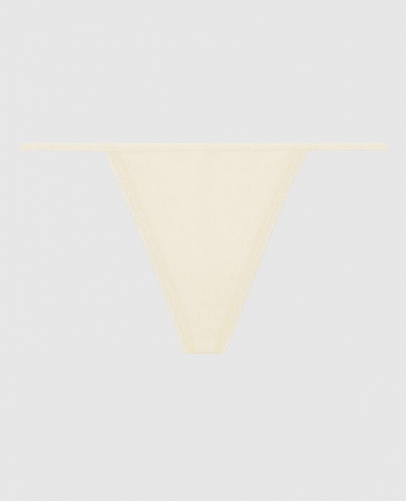 La Senza G-String Panty Women Underwear Pearl | rsCYhcEw