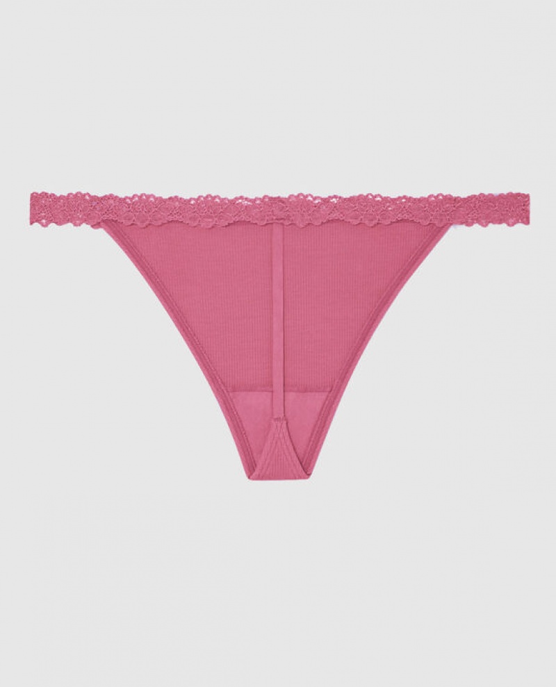 La Senza G-String Panty Women Underwear Rose | YKXoYEI0