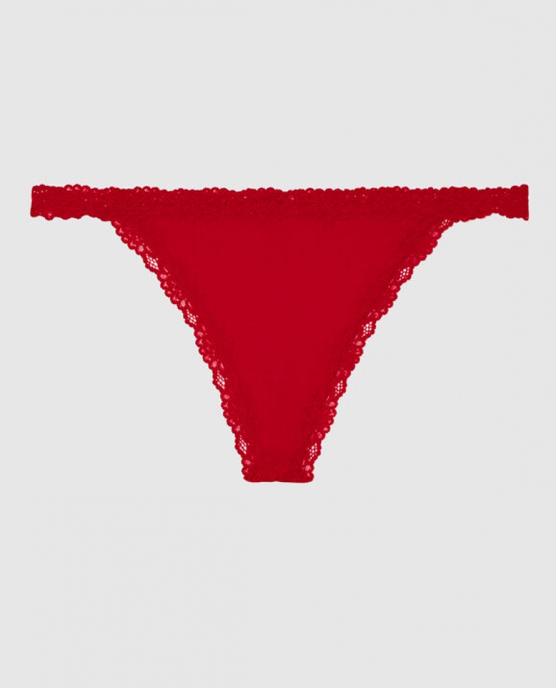 La Senza G-String Panty Women Underwear Red | b2D2AGi9