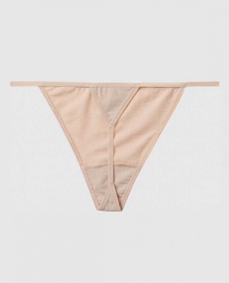 La Senza G-String Panty Women Underwear Rosetan | 8qisehXl