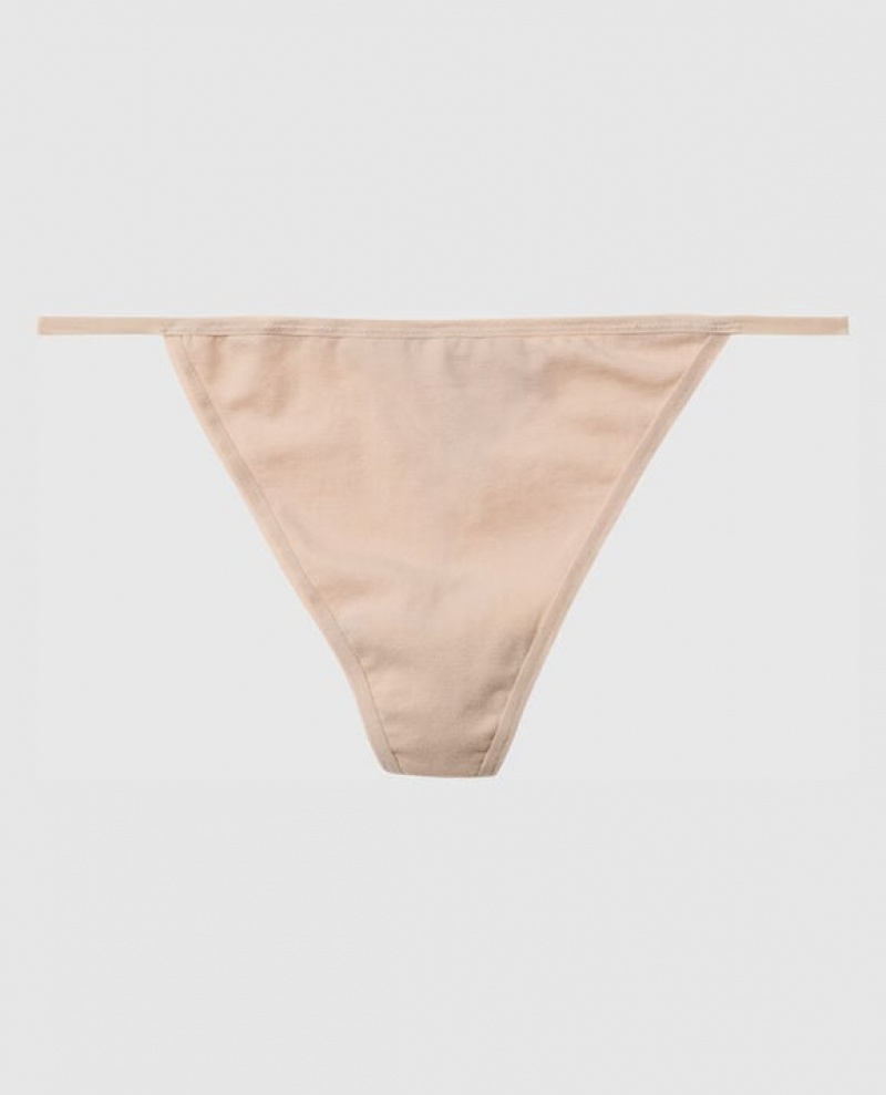 La Senza G-String Panty Women Underwear Rosetan | 8qisehXl