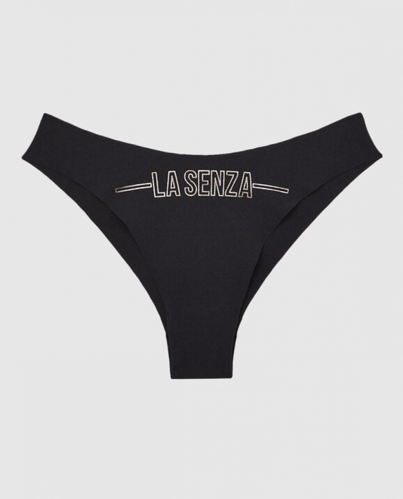 La Senza High Leg Cheeky Panty Women Underwear LZA Graphic | v9X7NuNb