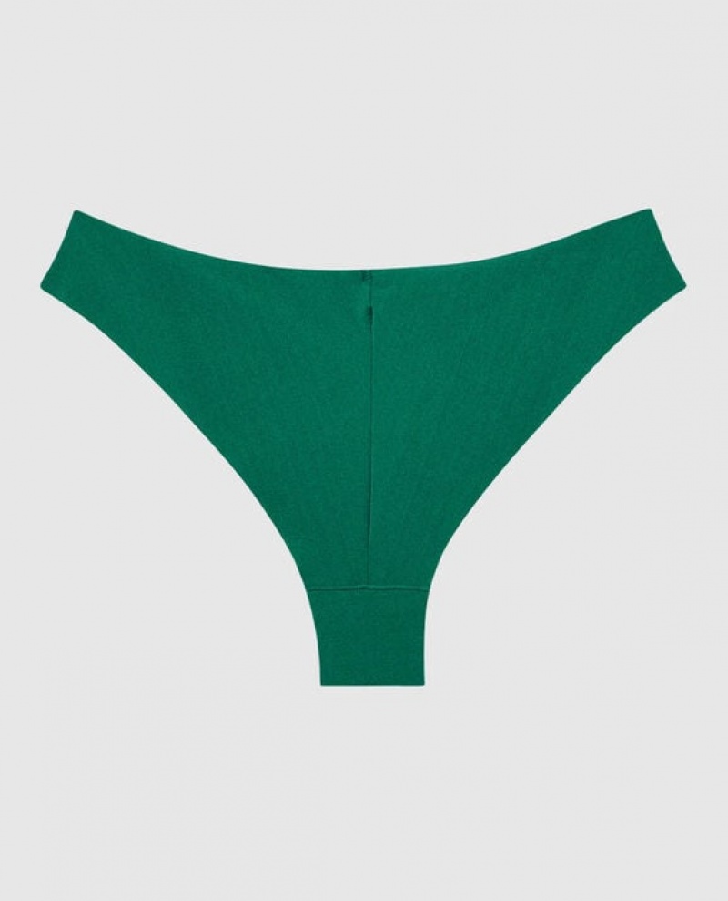 La Senza High Leg Cheeky Panty Women Underwear Green | C1h8nwPd