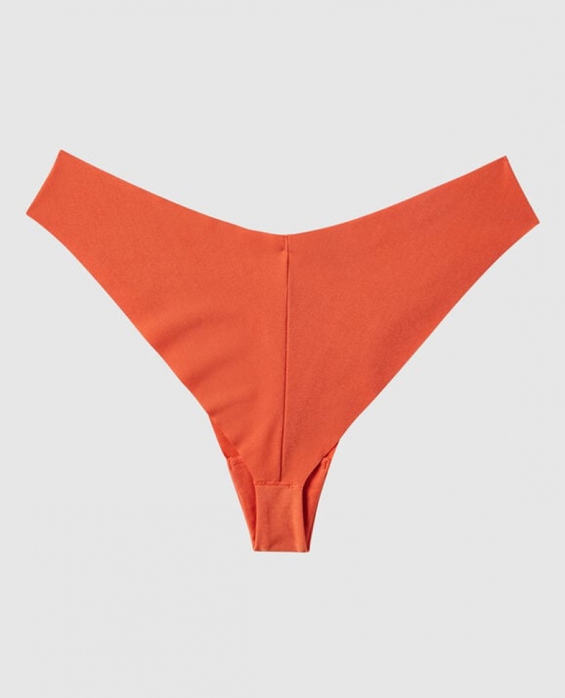 La Senza High Leg Cheeky Panty Women Underwear Terra Cotta | 6mkM5bOK