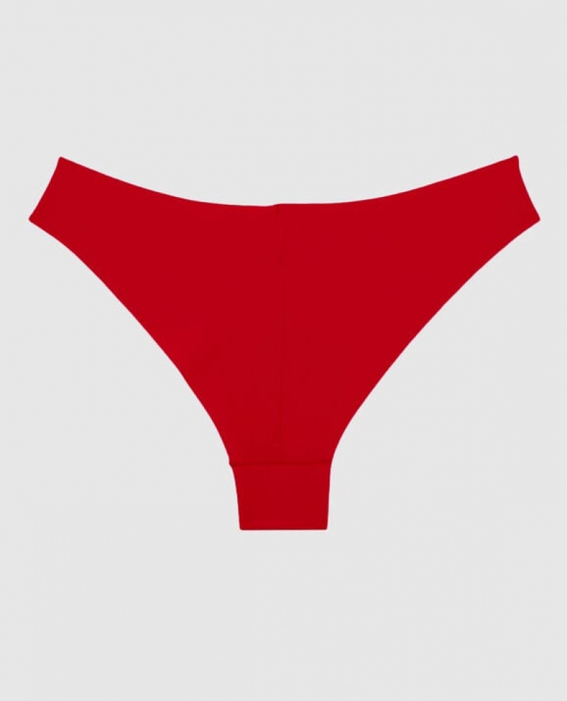 La Senza High Leg Cheeky Panty Women Underwear Red | zSlBAH1Y