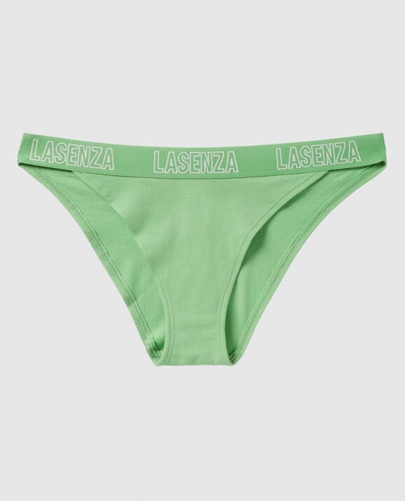 La Senza High Leg Cheeky Panty Women Underwear Mint | mNAOTOtg