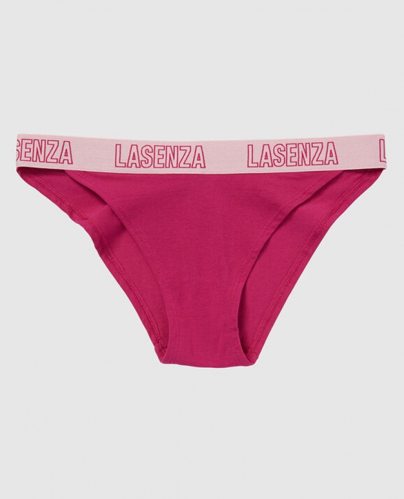 La Senza High Leg Cheeky Panty Women Underwear Fuchsia | GmePuLZx