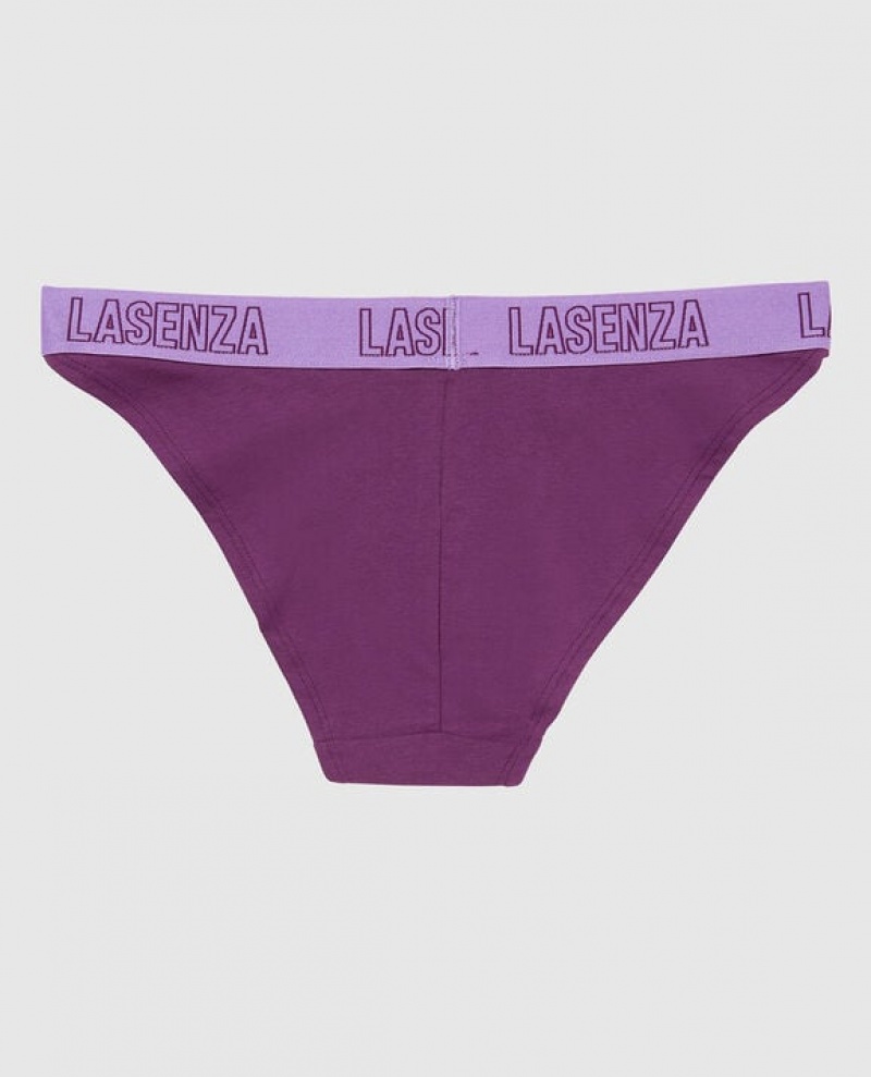 La Senza High Leg Cheeky Panty Women Underwear Purple | 4bEu8zq0