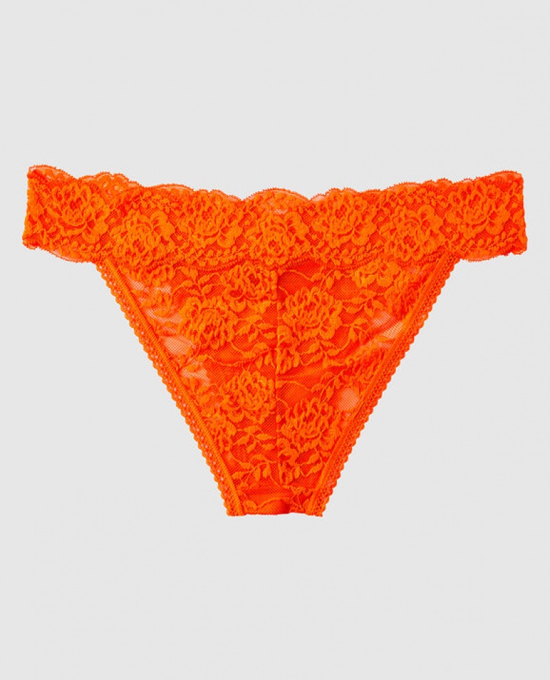 La Senza High Leg Cheeky Panty Women Underwear Orange | YICI5T3j