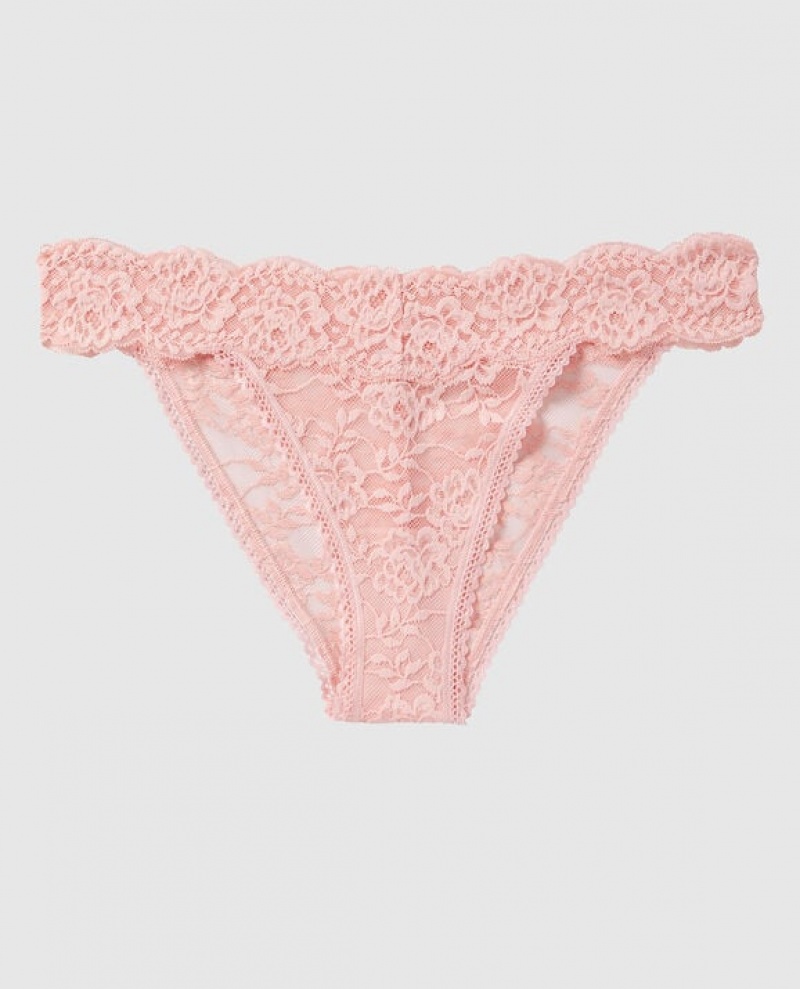 La Senza High Leg Cheeky Panty Women Underwear Pink | keO15fYr