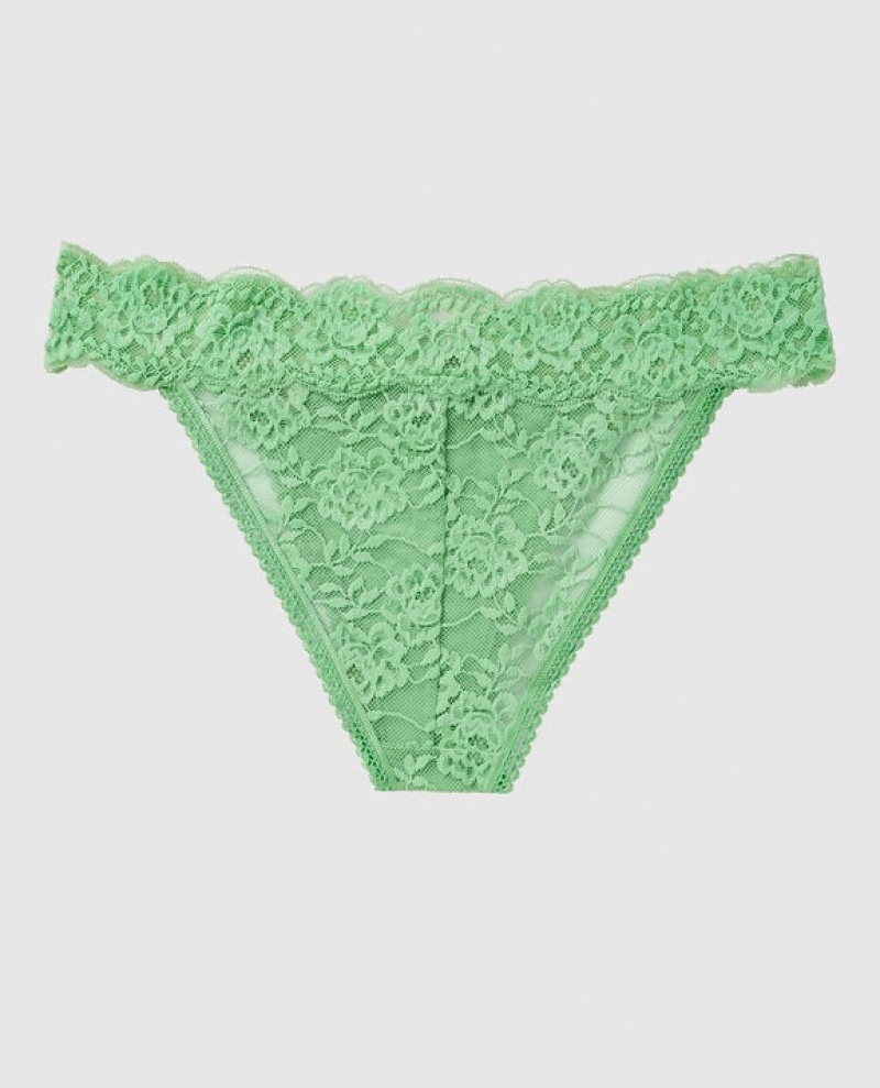 La Senza High Leg Cheeky Panty Women Underwear Mint | ozIpxtKS