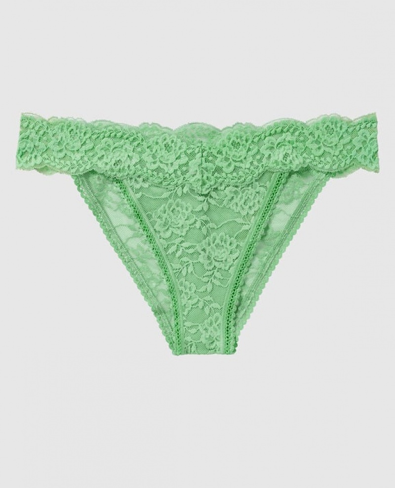 La Senza High Leg Cheeky Panty Women Underwear Mint | ozIpxtKS