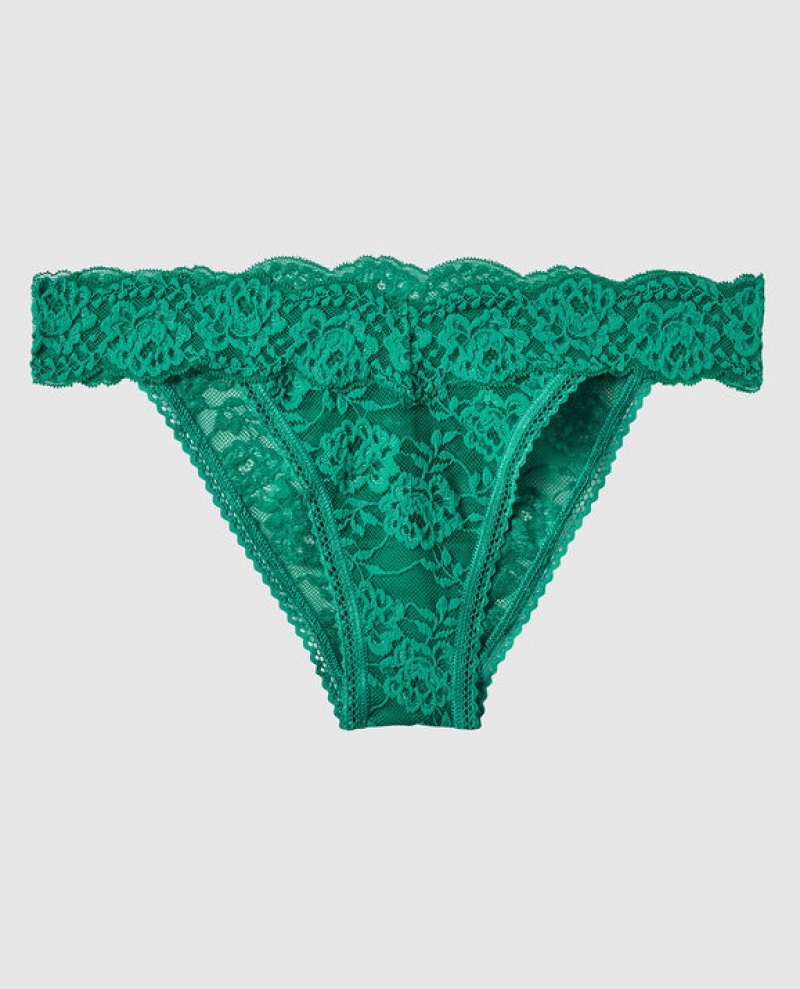 La Senza High Leg Cheeky Panty Women Underwear Turquoise | xMFj0ktI