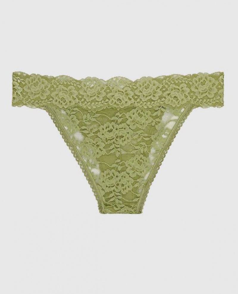 La Senza High Leg Cheeky Panty Women Underwear Fern | v0zNYwxa