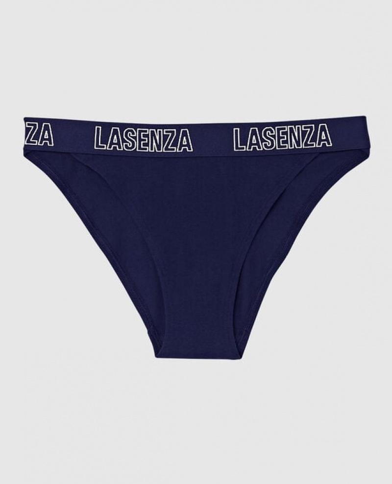 La Senza High Leg Cheeky Panty Women Underwear Ocean Cavern | K0hdb6tn