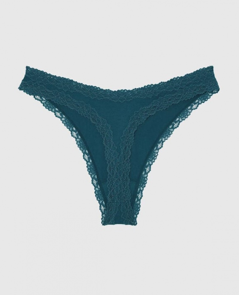 La Senza High Leg Thong Panty Women Underwear Deep Dive | xT1683jR