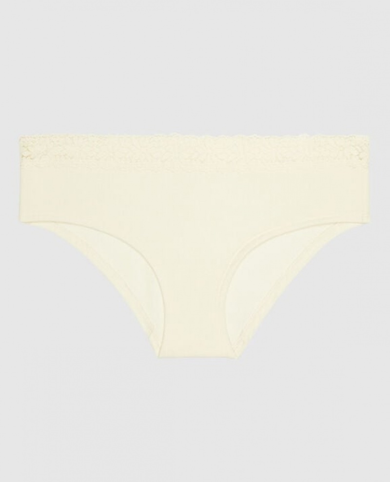 La Senza Hipster Panty Women Underwear Cream | 97TjCpaY