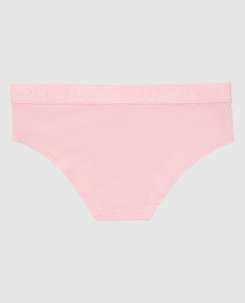 La Senza Hipster Panty Women Underwear Pink White | wdyc8SB3