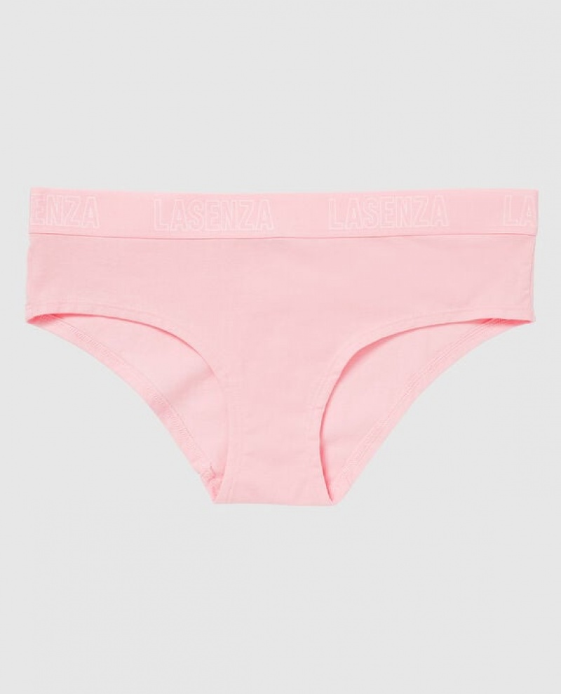 La Senza Hipster Panty Women Underwear Pink White | wdyc8SB3