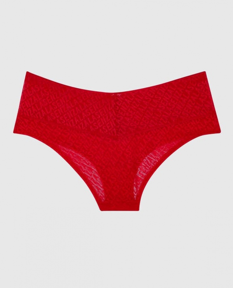 La Senza Hipster Panty Women Underwear Red | FLPKfHIh