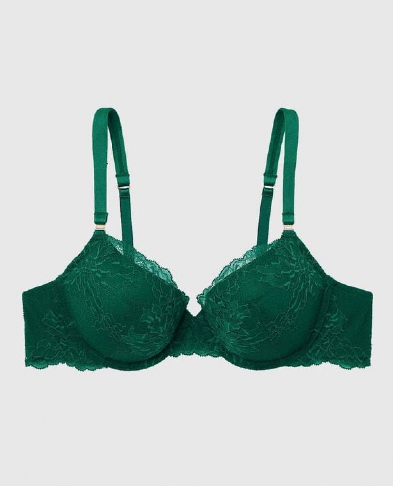 La Senza Lightly Lined Full Coverage Women Bras Green | 103vm4rJ